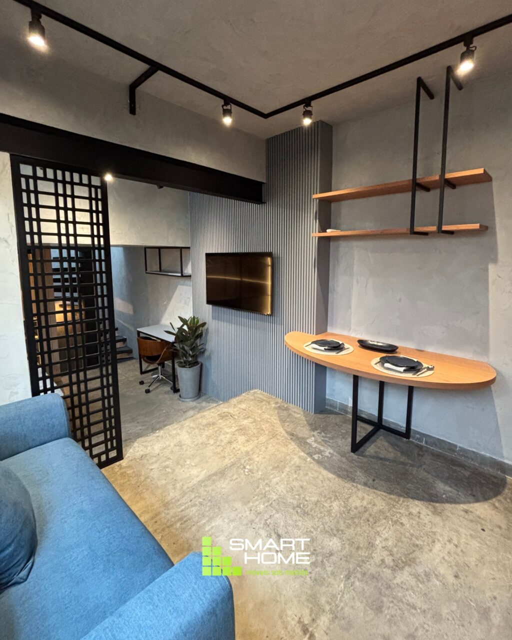 Instagram post from smarthome.planejados. This post is in position 1.