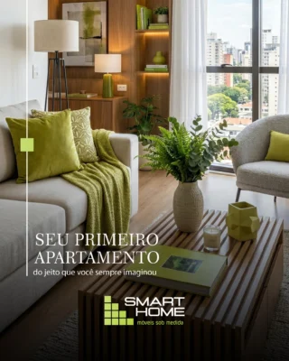 Instagram post from smarthome.planejados. This post is in position 1.