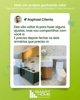 Instagram post from smarthome.planejados. This post is in position 1.